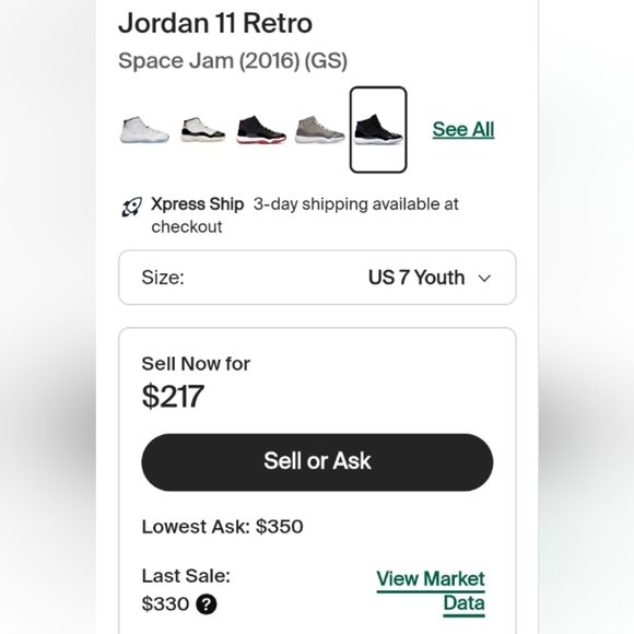 Space Jams Jordan 11 - Picture 5 of 7